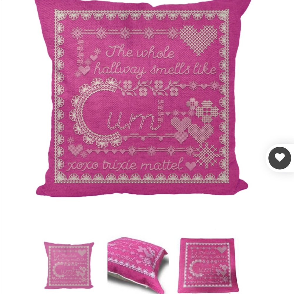 Trixie Mattel Pillow - The Whole Hallway Smells